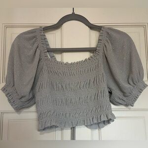 Urban outfitter sparkly crop top